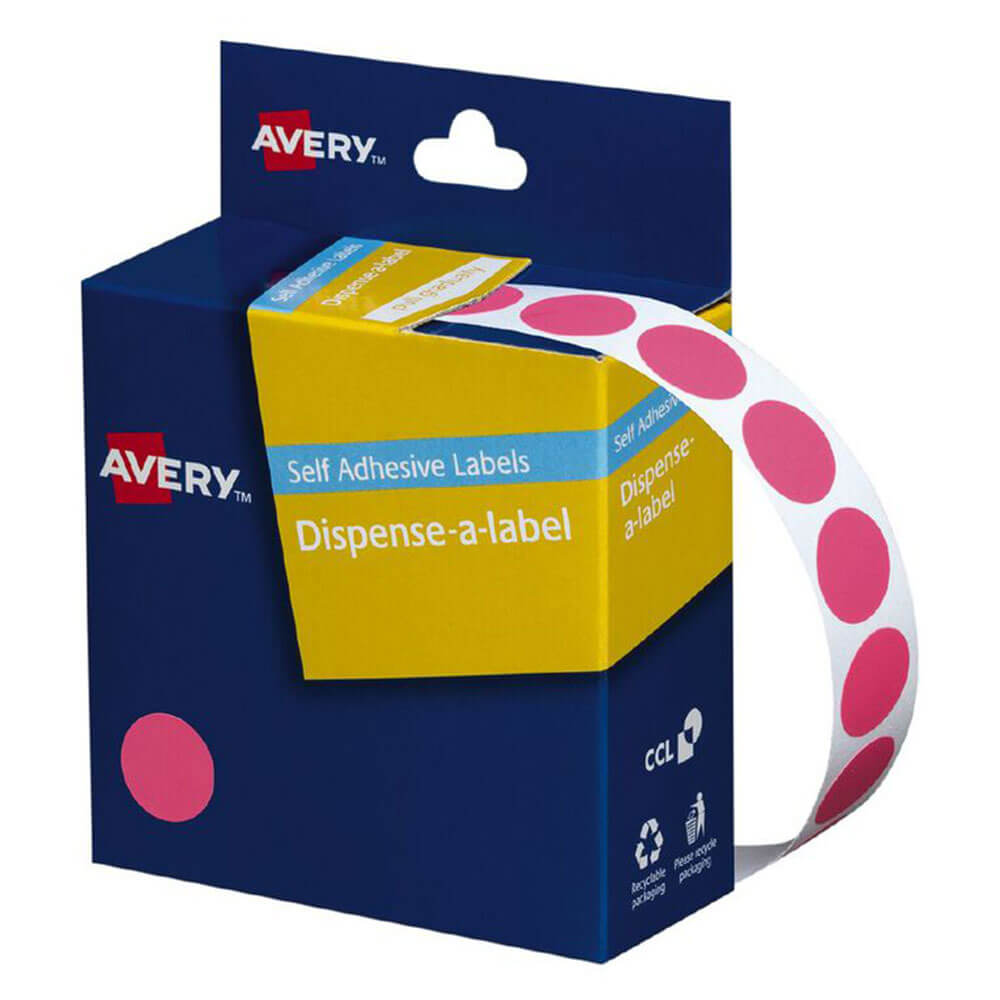 Avery selbstklebende Punktbezeichnungen 14mm (1050pcs)