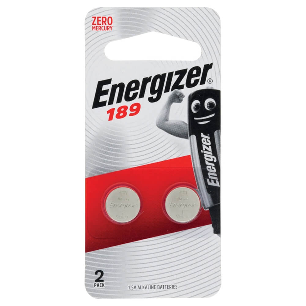 Energizer Botón alcalino alcalino (2pk)