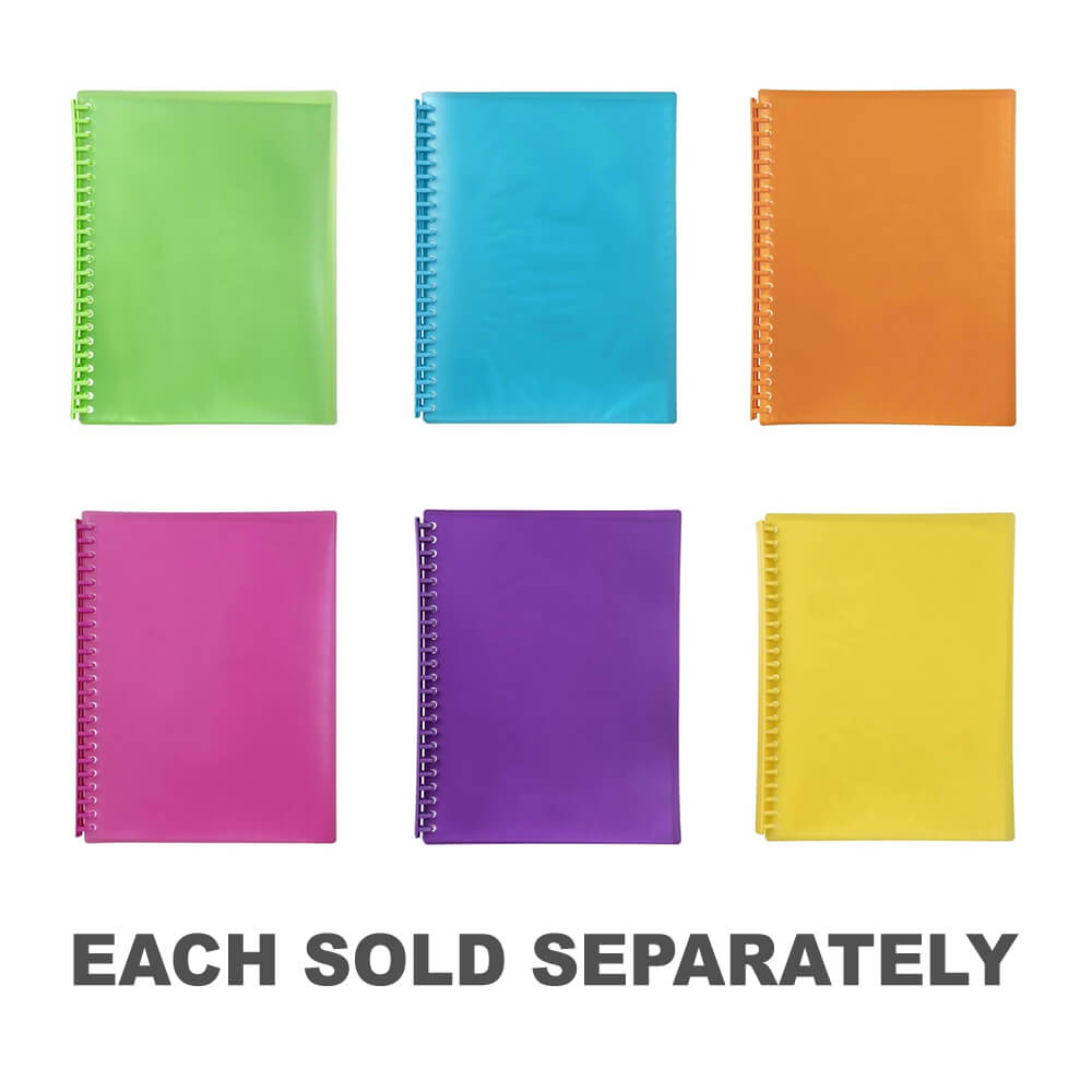 Marbig Refillable Display Book A4 (Translucent)