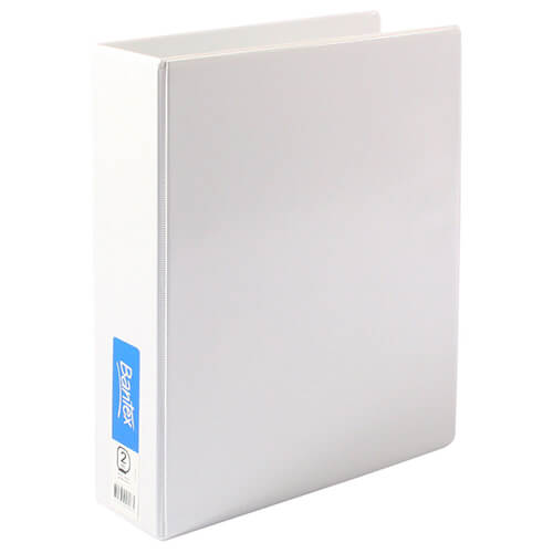 Bantex Insert Binder 50mm A4 (White)