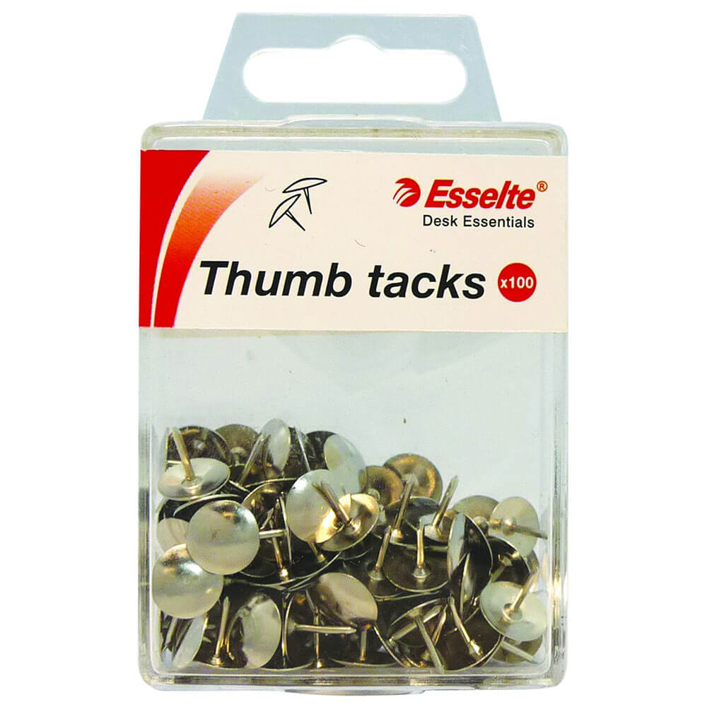 Esselte tommelen takler tegningspinner (100pk)