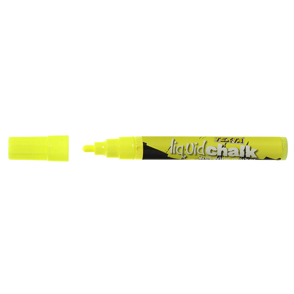 Texta Liquid Chalk Bullet Tip Wet Wipe Marker