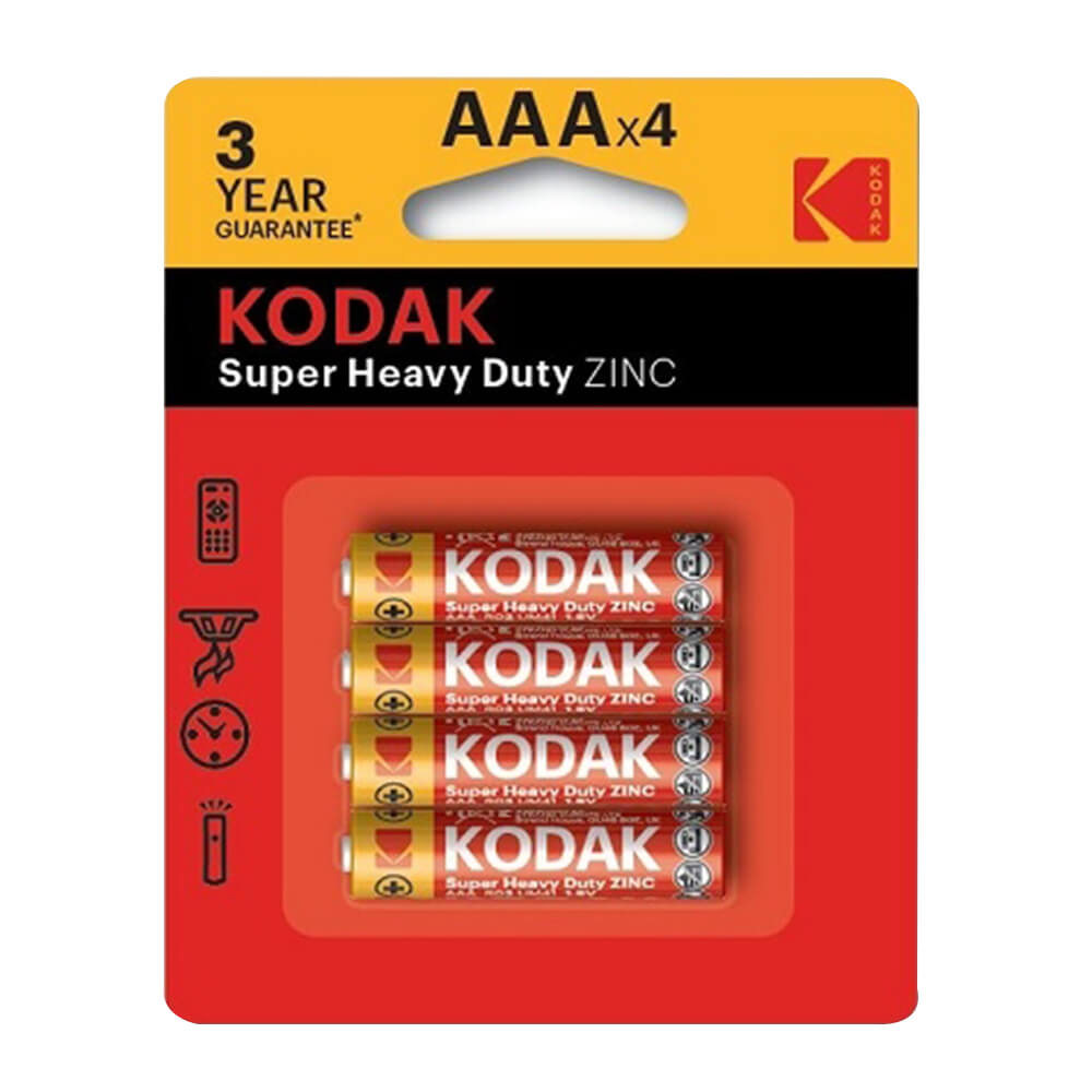 Kodak Super Heavy-duty Batteries (AAA)