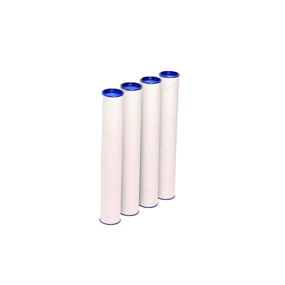 Marbig Mailing Tube 4pk (hvitt)