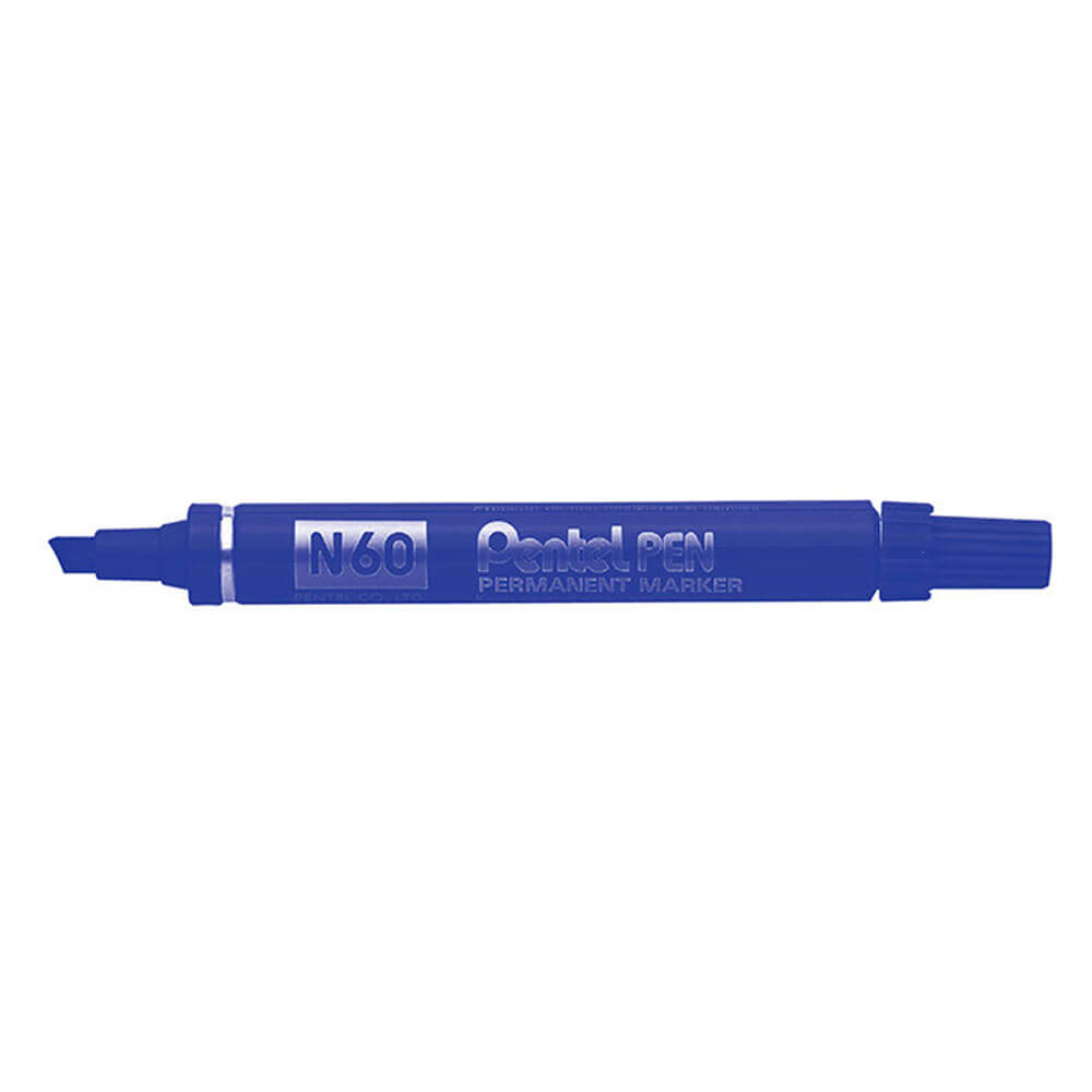 Pentel N60 Chisel Point Permanente Marcador 12pcs