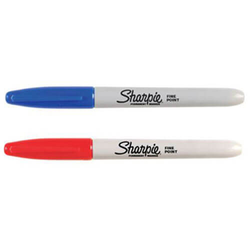 Sharpie Permanent Fine Marker 1.00mm (Box of 12)