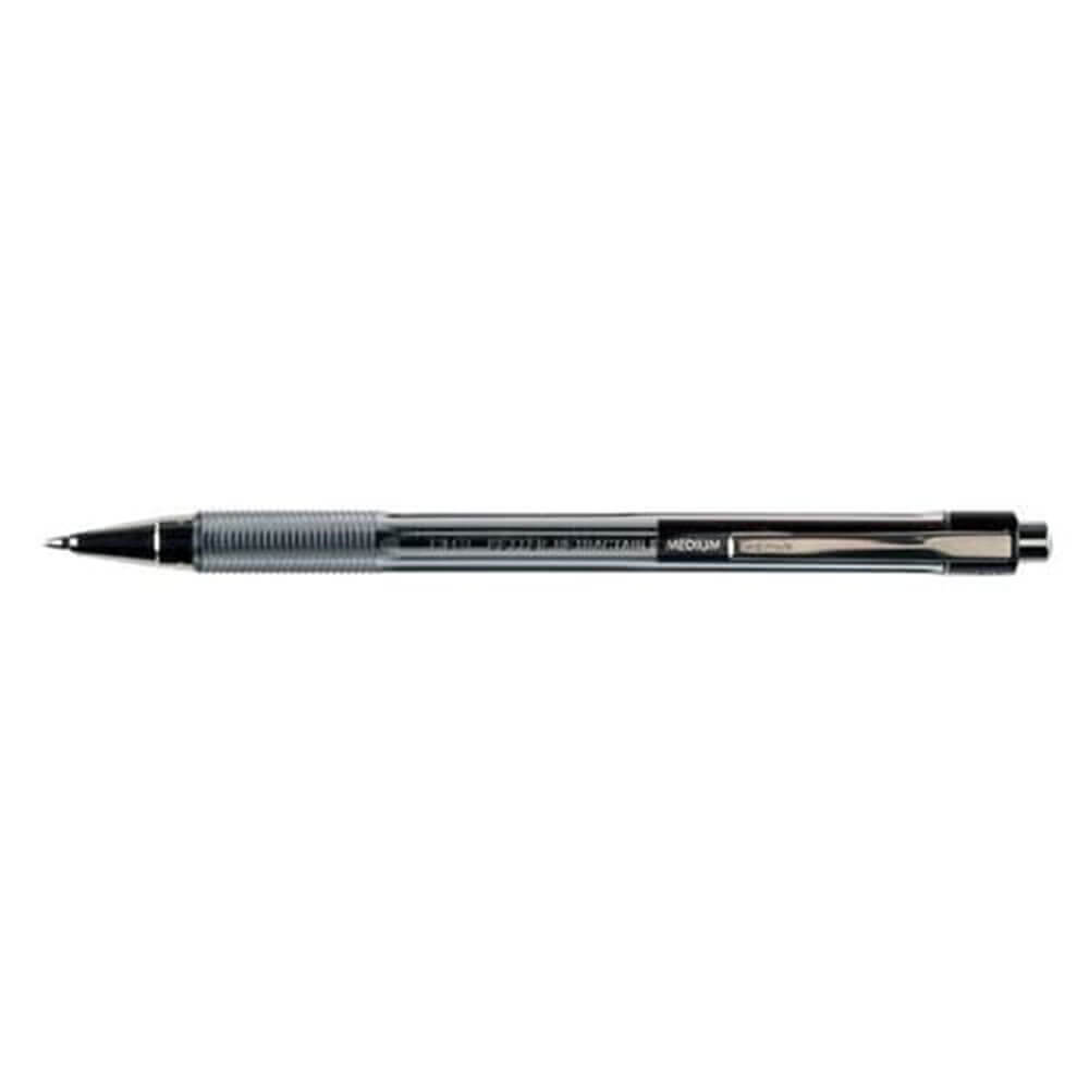 Pilot BP-145 Medium infällbar kulspets penna 12 st