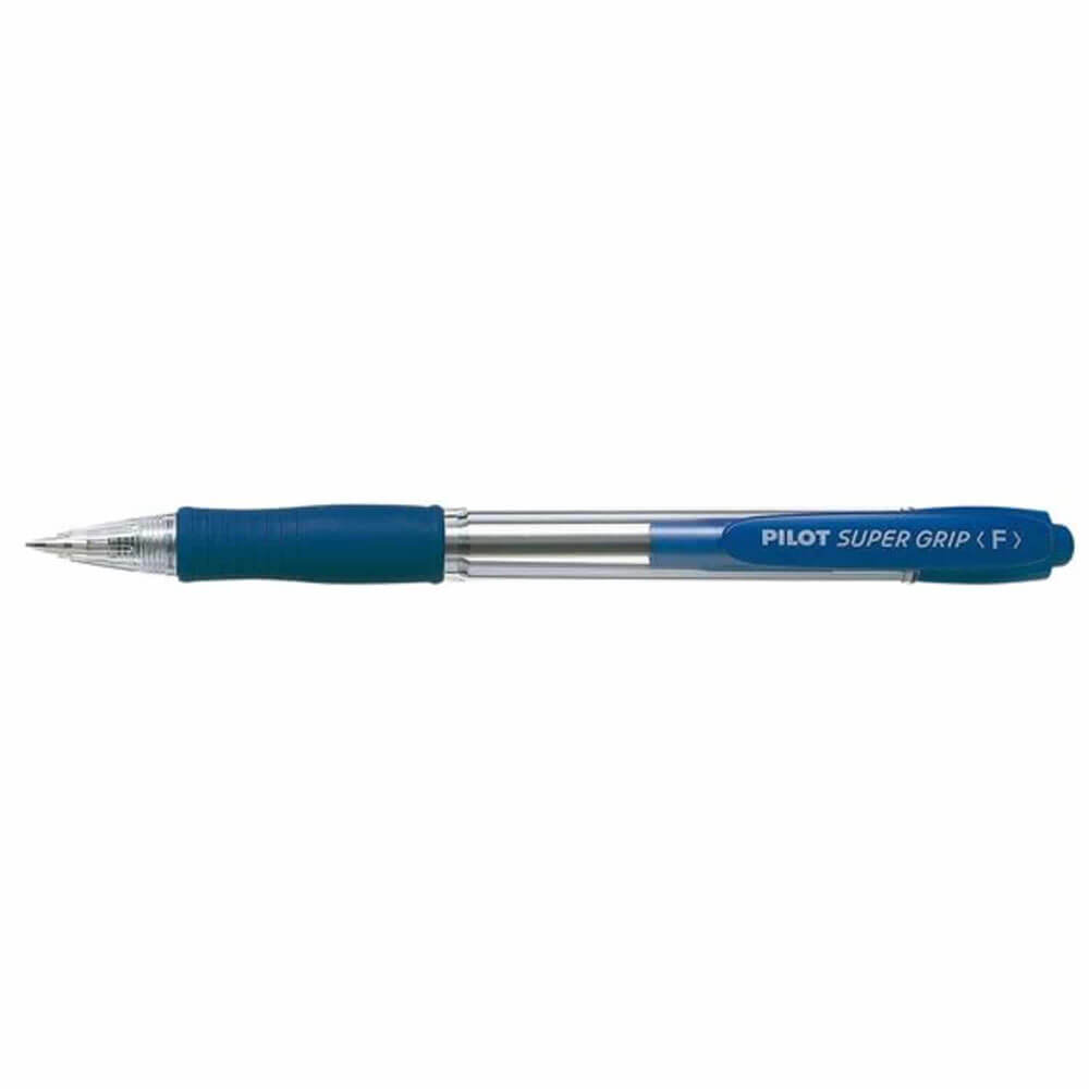 Pilot BPGP Super Grip Remteable Fine Pen 12pcs