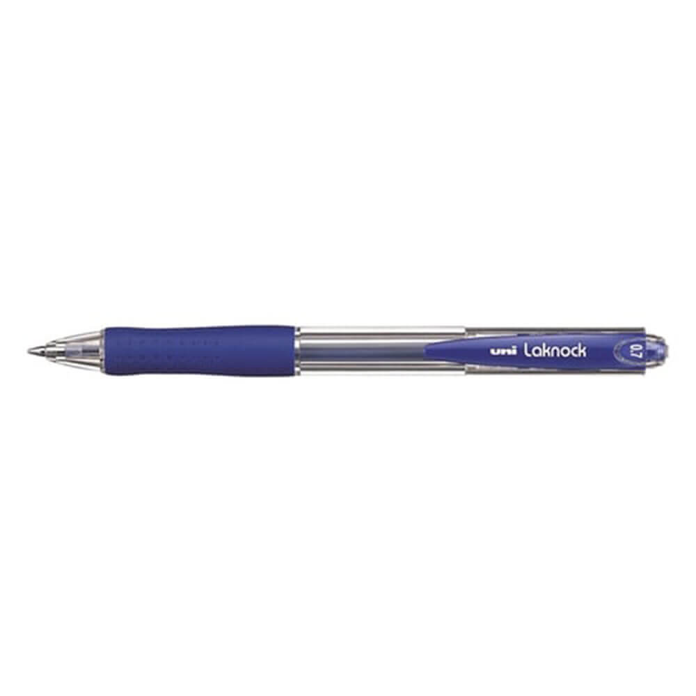 Uni Laknock Pen de bolígrafo retráctil 12pcs (amplio)