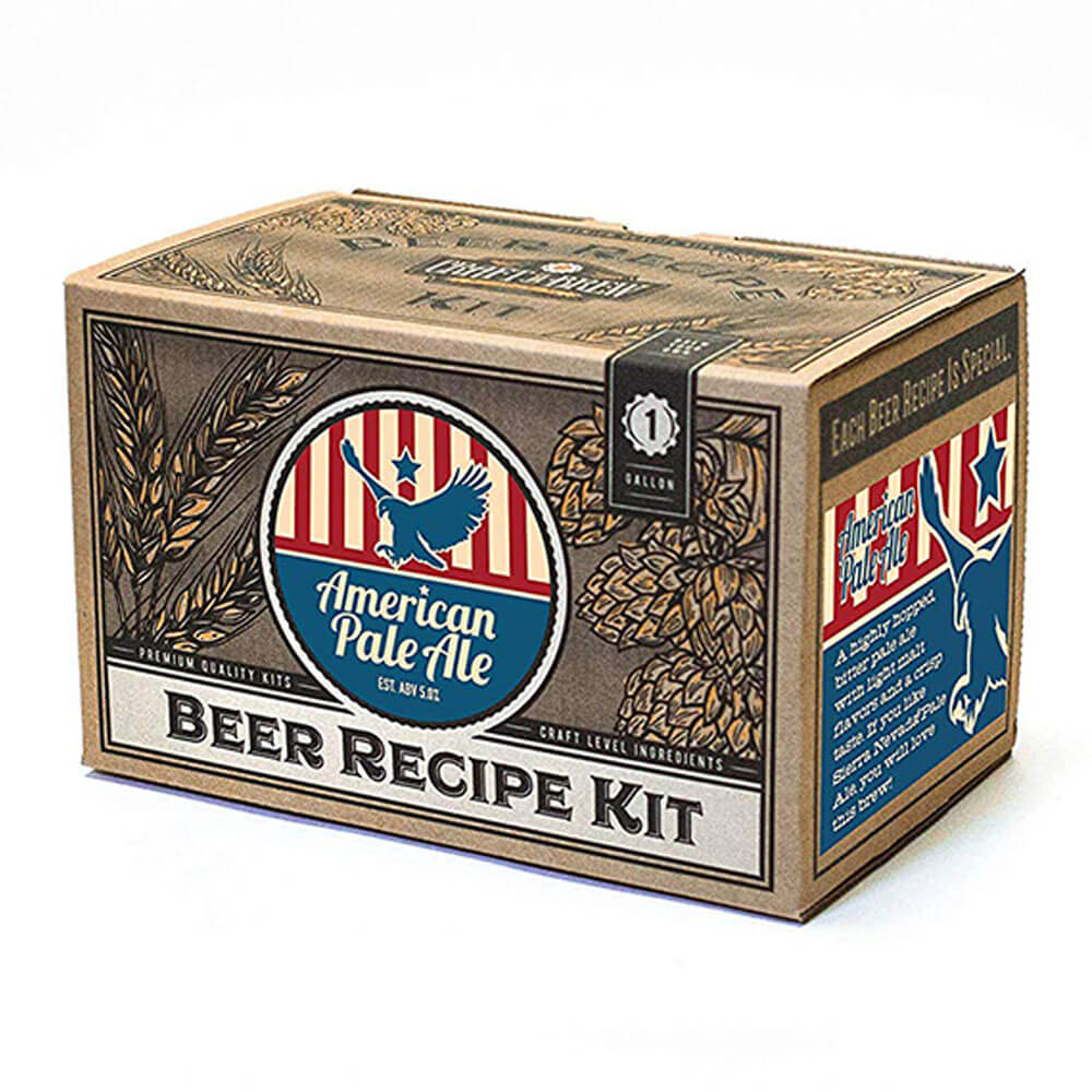 Crea un kit di birra in birra chiara americana.