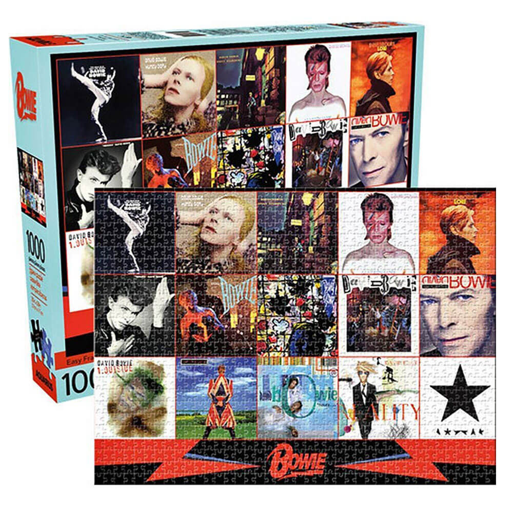 David Bowie Albums 1000pc Puzzle